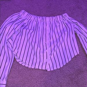 off the shoulder blouse